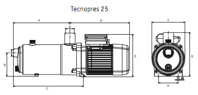 �������������� �������� ������� �� ���������� ����������� ����������� �������� Technopres 25 4M