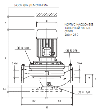 ������������ ������������ �� ����������� � �������� �������� FL4 65-160/11 230/400 ���. 0000139712