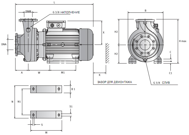 �������������� ������������ ������ FN 40-125/22 230/400 ���. 0000139797