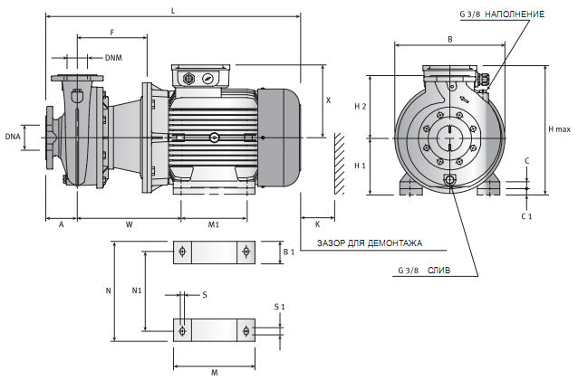 �������������� ������������ ������ FNS 40-160/30 230/400 ���. 0000140031