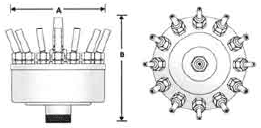 ��������� ������� BOUQUET ADJUSTABLE NOZZLES