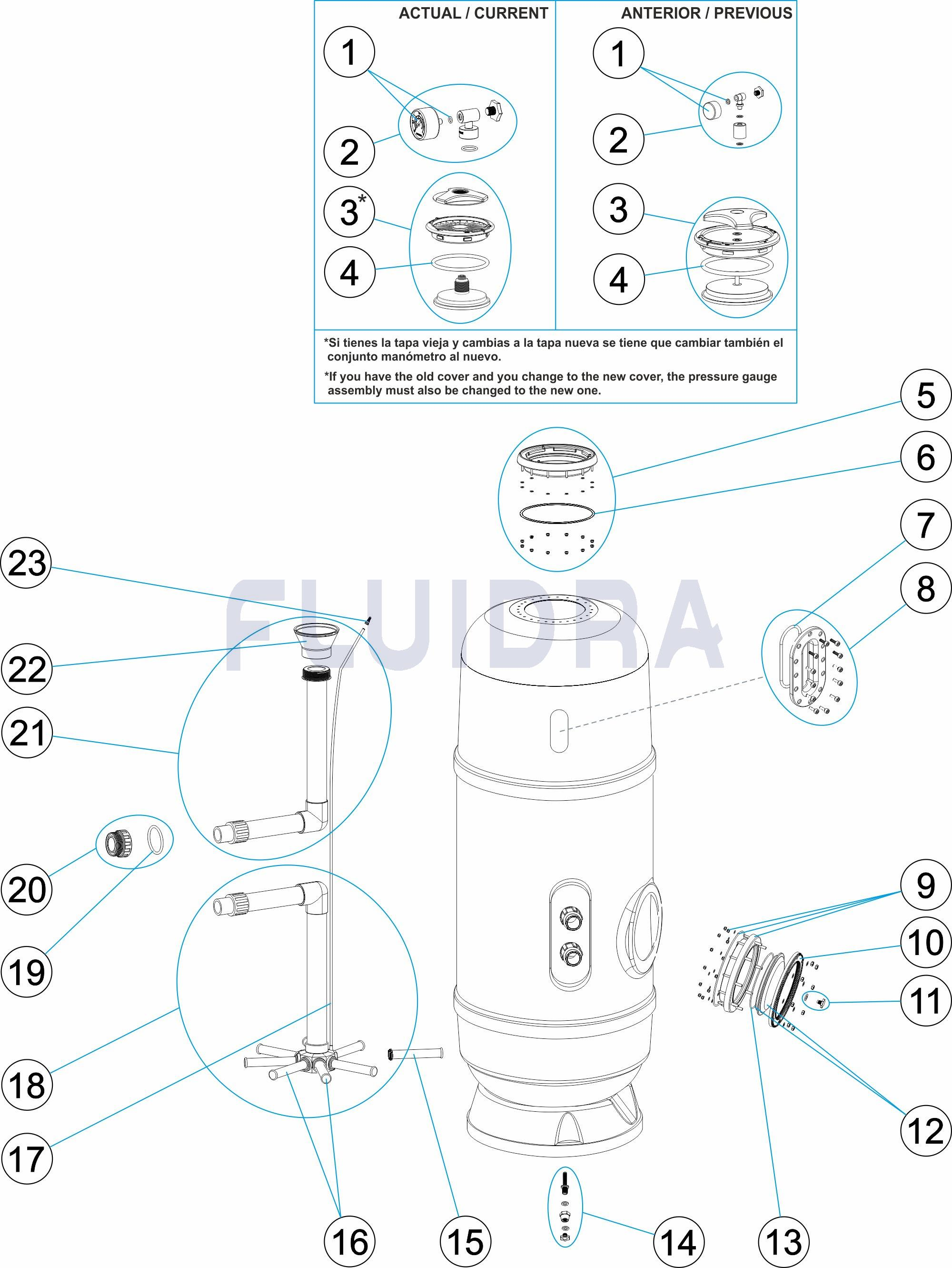 ����������� ������� ��� ��������� Delta 1200 Ø 650 ��, 13,3 �3/�, � ������� ������������