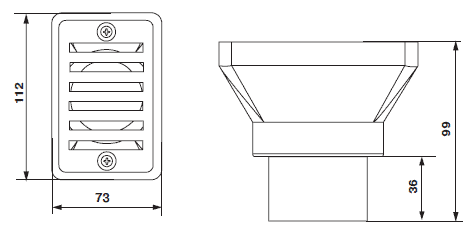 ������ �� ����������� ����� (������) �1-1/2" Emaux EM2819E (Opus)