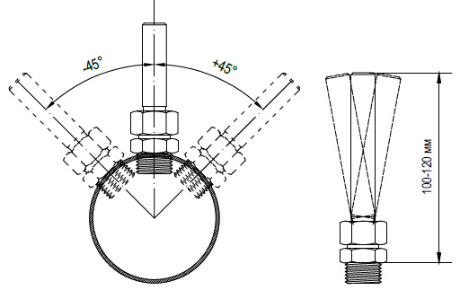 ���������� ������� SPRAY RING ���. SMN-80-3/8