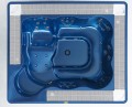 �������������� ��� ������� Jacuzzi Virginia Professional 50 �������� 7 ���� 257 � 219 � 98 �� �������� �������� 