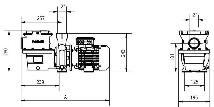 ���������� ������� (��) ����� � ������������ WaterVISE HS25, ������, 0,25���, 220� ��� 118100