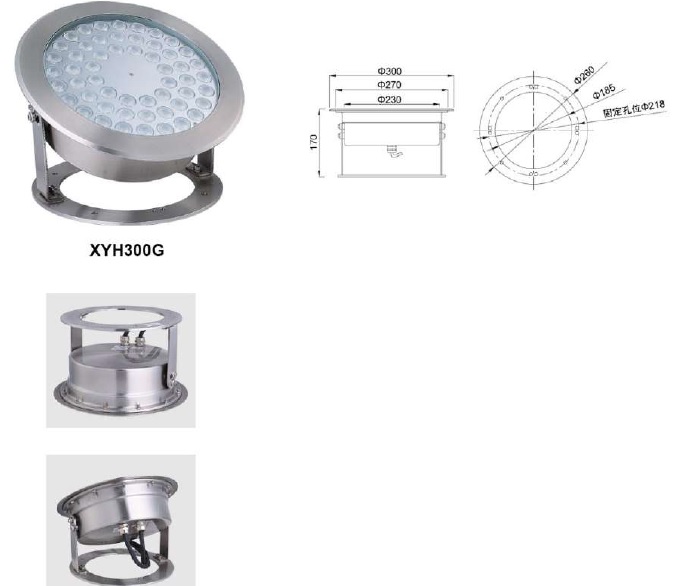  ����������� ������������ ��������� IP68/ ��������� �� ���������� Aqua300G-108W 36*3W RGB