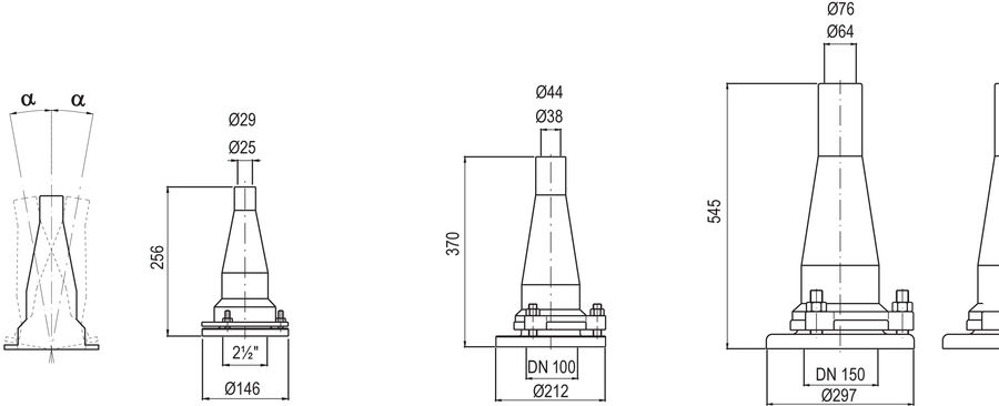 ��������� ������� Lance jet DN 150, 58 mm �� 291-673 �3/��� ���. BCB2103