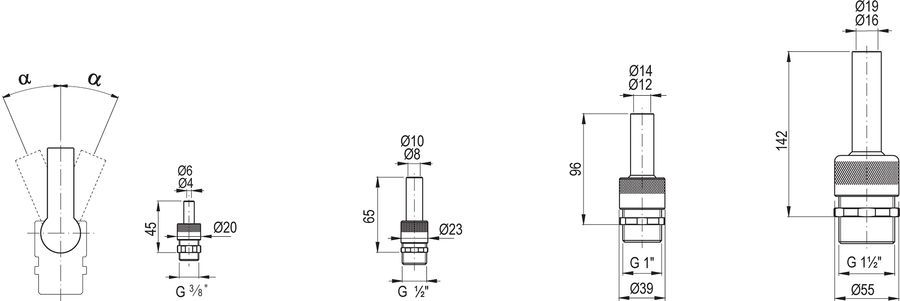 ��������� �������  Lance jet DN 15 mm �� 0.3-1.5 �3/��� ���. BZW2111