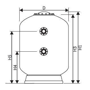 ������ TURBIDRON Ø 1200 ��, ���. 90 �� (��� ������), 56 �3/� (������ ������� - 1,0 �) 021725